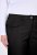Ulla Popken 854987 Pantalon stretch chaud à ceinture confort Noir - Pantalons en tissu - Pantalons larges femme grande taille