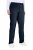 Ulla Popken 854987 Pantalon stretch chaud à ceinture confort Bleu marine - Pantalons en tissu - Pantalons larges femme grande taille
