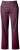 Ulla Popken 854987 Pantalon stretch chaud à ceinture confort Aubergine - Pantalons en tissu - Pantalons larges femme grande taille