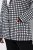 Ulla Popken 855173 Blazer en maille à carreaux Blanc cassé - Blazers - Vestes blazer pour femme, grandes tailles