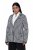 Ulla Popken 855173 Blazer en maille à carreaux Blanc cassé - Blazers - Vestes blazer pour femme, grandes tailles