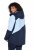 Ulla Popken 855307 Veste de ski HYPRAR à capuche amovible Bleu marine - Vêtements de ski - 