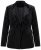 Ulla Popken 855499 Blazer en velours à strass Noir - Blazers - Vestes blazer pour femme, grandes tailles