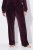 Ulla Popken 856119 Pantalon d'intérieur Prune - Pyjamas/vêtements de détente - 