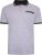 Kam Jeans 5488 Dobby Print Pique Polo Navy - Polos - Polos homme grande taille