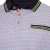 Kam Jeans 5488 Dobby Print Pique Polo Navy - Polos - Polos homme grande taille