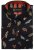 Kam Jeans 6046 Vintage Car Digital Print Shirt Black - Chemises - Chemises Grandes Tailles Hommes