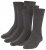Adamo Aaron Soft-socks Charcoal 3-pack - Sous-vêtements & bain - Sous-vêtements Grande Taille