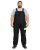 Adamo 109100 Salopette Noir - Vêtements de travail - Vêtements de travail grandes tailles