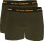 Motley Denim Amsterdam Boxershorts Dark Khaki 2-pack - Sous-vêtements & bain - Sous-vêtements Grande Taille