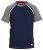 D555 Ashburn T-shirt Navy - T-shirts - T-shirts Homme Grande Taille