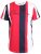 D555 Bancroft T-shirt Red/Navy - T-shirts - T-shirts Homme Grande Taille