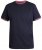 D555 Bates T-shirt Navy - T-shirts - T-shirts Homme Grande Taille
