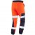 Leo Hawkcombe Ecoviz High Performance Ballistic Stretch Trousers Hi-Vis Orange/Navy - Vêtements de travail - Vêtements de travail grandes tailles
