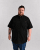 Motley Denim Zagreb Chemise manches courtes Noir - Chemises - Chemises Grandes Tailles Hommes