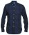 D555 Davenport Long Sleeve Shirt Navy - Chemises - Chemises Grandes Tailles Hommes