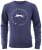 Slazenger Dean Sweatshirt Navy - Sweatshirts & hoodies - Sweatshirts/Hoodies grande taille homme