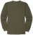 Adamo Floyd Comfort fit Long sleeve T-shirt Khaki - T-shirts - T-shirts Homme Grande Taille