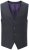 Skopes Darwin Waistcoat Black stripe - Costumes - Costumes grandes tailles 