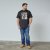 North Latitude Adventure 98 Graphic Tee Noir - TALL T-shirts - T-Shirts Longueur Extra pour Grands Hommes