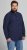 Jack & Jones Summer Shirt L/S Navy - Chemises - Chemises Grandes Tailles Hommes