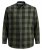 Jack & Jones Gingham L/S Shirt Dusty Olive - Chemises - Chemises Grandes Tailles Hommes