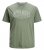 Jack & Jones Preston T-Shirt Sea Spray - T-shirts - T-shirts Homme Grande Taille