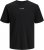 Jack & Jones JCOEDITION BERLIN T-Shirt Black - T-shirts - T-shirts Homme Grande Taille