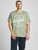 Jack & Jones JJERAFA TEE Light Green - T-shirts - T-shirts Homme Grande Taille