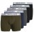 Jack & Jones BASIC White WB Trunks 5-Pack Green - Sous-vêtements & bain - Sous-vêtements Grande Taille