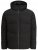 Jack & Jones Global Puffer Jacket Black - Vestes - Vestes homme grandes tailles