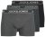 Jack & Jones Black Friday Trunks 3-Pack Grey Black - Sous-vêtements & bain - Sous-vêtements Grande Taille