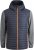 Jack & Jones MULTI QUILTED SET-IN Sleeves Jacket Grey Melange - Vestes - Vestes homme grandes tailles