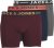 Jack & Jones LICHFIELD Trunks 3-Pack Burgundy - Sous-vêtements & bain - Sous-vêtements Grande Taille