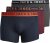 Jack & Jones LICHFIELD Trunks 3-Pack Burgundy - Sous-vêtements & bain - Sous-vêtements Grande Taille