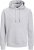Jack & Jones BRADLEY Hoodie Light Grey Melange - Sweatshirts & hoodies - Sweatshirts/Hoodies grande taille homme