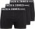 Jack & Jones SENSE Trunks 3-Pack Black - Sous-vêtements & bain - Sous-vêtements Grande Taille