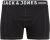 Jack & Jones SENSE Trunks 3-Pack Black - Sous-vêtements & bain - Sous-vêtements Grande Taille