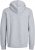 Jack & Jones BRADLEY Zip Hoodie Light Grey Melange - Sweatshirts & hoodies - Sweatshirts/Hoodies grande taille homme