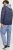 Jack & Jones SPRINT True Red Stitches Quilted Collar Jacket Navy Blazer - Vestes - Vestes homme grandes tailles