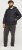Jack & Jones SPRINT Quilted Hooded Jacket Black - Vestes - Vestes homme grandes tailles