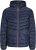 Jack & Jones SPRINT Red Stitches Quilted Hooded Jacket Navy Blazer - Vestes - Vestes homme grandes tailles