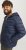 Jack & Jones SPRINT Red Stitches Quilted Hooded Jacket Navy Blazer - Vestes - Vestes homme grandes tailles