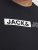 Jack & Jones CORP Logo Play 5 T-Shirt Black - T-shirts - T-shirts Homme Grande Taille