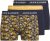 Jack & Jones SKULLROCK Trunks 3-Pack Navy Blazer - Sous-vêtements & bain - Sous-vêtements Grande Taille