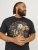 Jack & Jones JJSKULL ROCK T-Shirt Black - T-shirts - T-shirts Homme Grande Taille