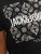 Jack & Jones JJPAISLEY T-Shirt Black - T-shirts - T-shirts Homme Grande Taille