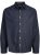 Jack & Jones Norrebro Denim Long Sleeve Shirt Dark Blue Denim - Chemises - Chemises Grandes Tailles Hommes