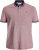 Jack & Jones PAULOS Short Sleeve Polo Rio Red/PS - Polos - Polos homme grande taille