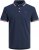 Jack & Jones PAULOS Short Sleeve Polo Navy Blazer - Polos - Polos homme grande taille